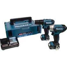Makita CLX228AJ 12v Max CXT Cordless Combi Drill and Impact Driver Kit