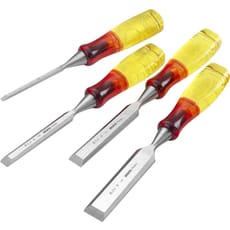 Marples M373 4 Piece Splitproof Bevel Edge Wood Chisel Set