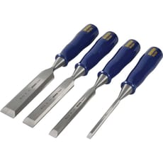 Marples M444 4 Piece Blue Chip Bevel Edge Wood Chisel Set