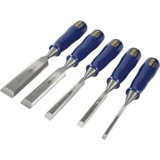 Marples M444 5 Piece Blue Chip Bevel Edge Wood Chisel Set
