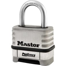 Masterlock Pro Series Stainless Steel Combination Padlock