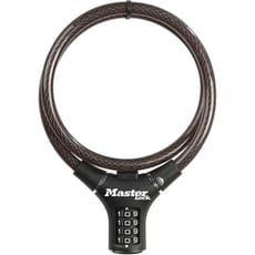 Master Lock Steel Rigid Combination Cable Lock