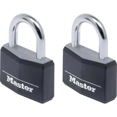 Masterlock Aluminium Vinyl Padlock Keyed Alike