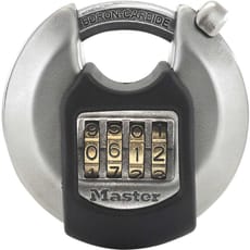 Masterlock Excell Stainless Steel Discus Combination Padlock
