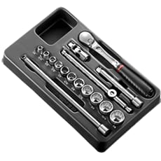 Facom MOD.JL161-212U 16 Piece 3/8" Drive Bi Hexagon Socket Set Imperial