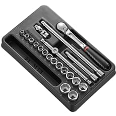Facom MOD.JL161-36 20 Piece 3/8" Drive Hexagon Socket Set