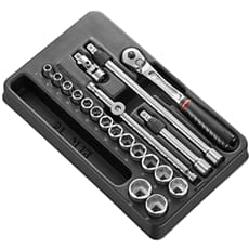 Facom MOD.JL171-36 20 Piece 3/8" Drive Hexagon Socket Set
