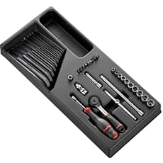 Facom MOD.R161-26 36 Piece 1/4" Drive Hexagon Socket Set