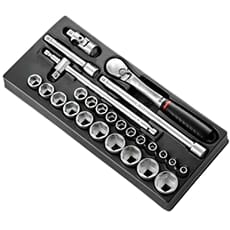 Facom MOD.SL161-46 26 Piece 1/2" Drive Hexagon Socket Set