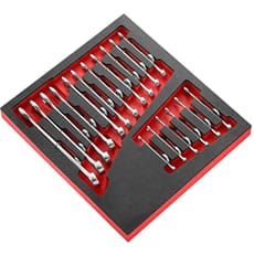 Facom MODM.440J17SLS 17 Piece SLS Combination Spanner Set in Foam Module