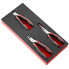 Facom MODM.CPEA0 3 Piece Plier Set in Foam Module