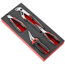 Facom MODM.CPEA2 4 Piece Plier and Shears Set in Foam Module