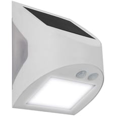 Masterplug Prysm Solar Powered Outdoor Motion Sensor Wall Light