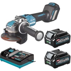Makita GA041G 40v Max XGT Cordless Brushless X LOCK Angle Grinder 125mm