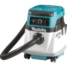 Makita DVC151L Twin 18v LXT Cordless / Corded Dust Extractor 110v