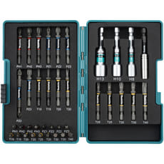 Makita 38 Piece Impact Premier C & E Form Bit Set