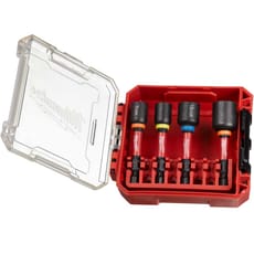 Milwaukee 4 Piece Mag Shockwave Impact Duty Nut Driver Set