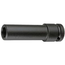 Facom 3/4" Drive Deep Hexagon Impact Socket Metric
