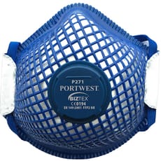 Portwest Ergonet FFP2 Valved Dolomite Dust Mask