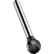Dormer P807C TiAlN Ball Carbide Burr