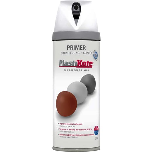 Polar Matt White Primer Spray Paint 400ml High Build Filler Primer Paint For | UK