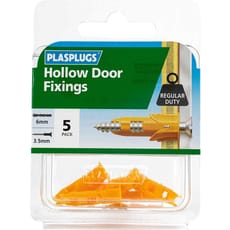 Plasplugs Hollow Door Fixings