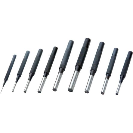 6 Piece Pin Punch Set - Hardened Steel Drift Punches 1.5mm To 8mm For Rivet & Pin Removal