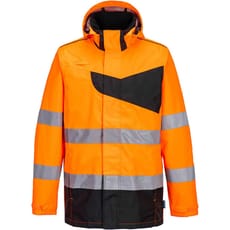 Portwest PW2 Hi Vis Waterproof Rain Jacket