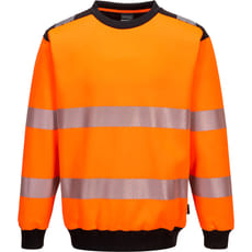 Portwest PW3 Hi Vis Crew Neck Sweatshirt