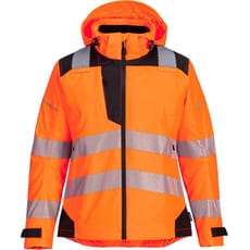 Portwest PW3 Womens Hi Vis Waterproof Rain Jacket