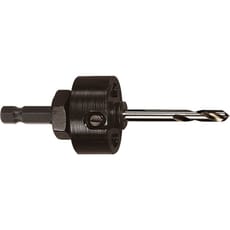 Starrett XA17-38 Locking Arbor 9mm Shank for 32mm - 210mm Hole Saws