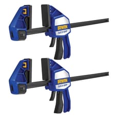 Quick-Grip 2 Piece Heavy Duty Xtreme One Handed Clamp 450mm Kit