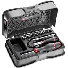 Facom R.161-1P6 12 Piece 1/4" Drive Hexagon Socket Set