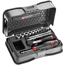 Facom R.161-2P6 15 Piece 1/4" Drive Hexagon Socket Set
