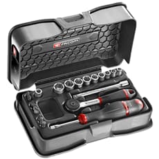 Facom R.161-4P6 21 Piece 1/4" Drive Bi Hexagon Socket Set