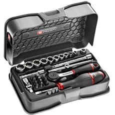 Facom R.161-5P6 31 Piece 1/4" Drive Hexagon Socket Set