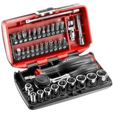 Facom 38 Piece 1/4" Drive NANO Socket and Bit Set Imperial
