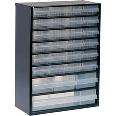 Raaco 28 Drawer Metal Cabinet 