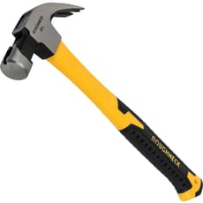 Roughneck Fibreglass Shaft Curved Claw Hammer