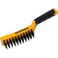 Roughneck Carbon Steel Soft Grip Wire Brush