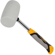 Roughneck White Rubber Mallet