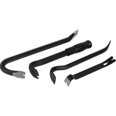Roughneck 4 Piece Toolbox Prying and Wrecking Bar Set