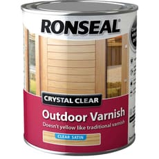 Ronseal Crystal Clear Outdoor Varnish