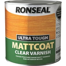Ronseal Ultra Tough Internal Clear Mattcoat Varnish