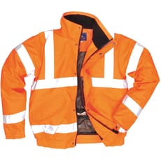 Oxford Weave 300D Class 3 Breathable Hi Vis Bomber Jacket