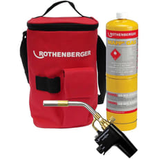 Rothenberger SuperFire 2 Gas Blow Torch and 1 Bottle Mapp Gas & Hot Bag
