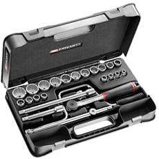 Facom S.161-3P12U 25 Piece 1/2" Drive Bi Hexagon Socket Set Imperial