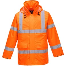 Oxford Weave 150D Class 3 Lite Hi Vis Traffiic Jacket