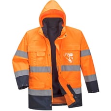 Portwest Lite 3 in 1 Hi Vis Jacket and Detachable Fleece