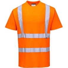 Portwest Hi Vis Cotton Comfort Short Sleeve T Shirt